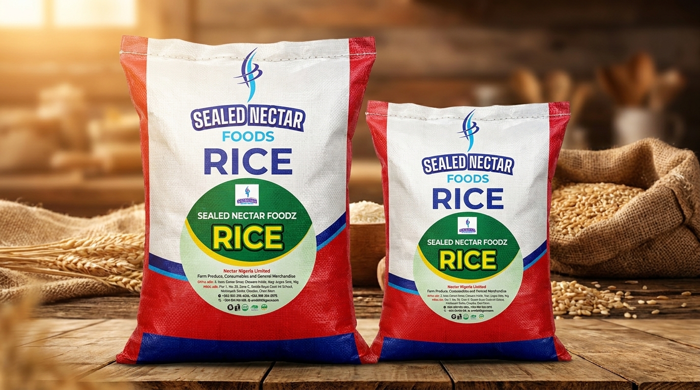 A spread of Sealed Nectar Nigerian snacks